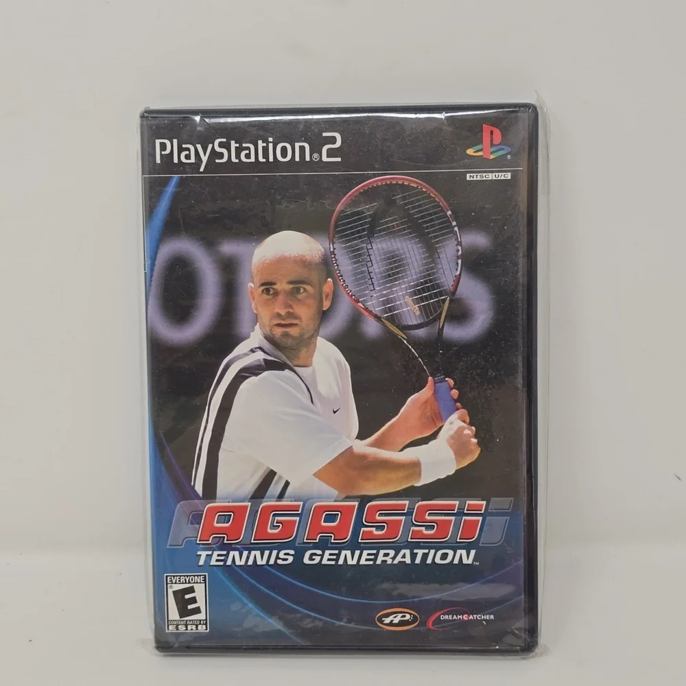 Agassi: Tennis Generation (PlayStation 2‎ PS2) CIB video game